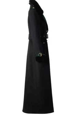 Gold Label Trench (Soft Navy Blackwatch)