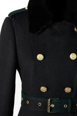 Gold Label Trench (Soft Navy Blackwatch)