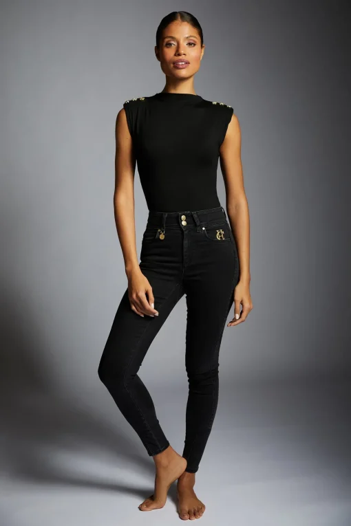 Harper Bodysuit (Black)