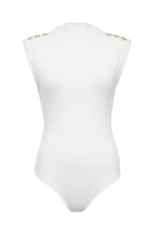 Harper Bodysuit (White)