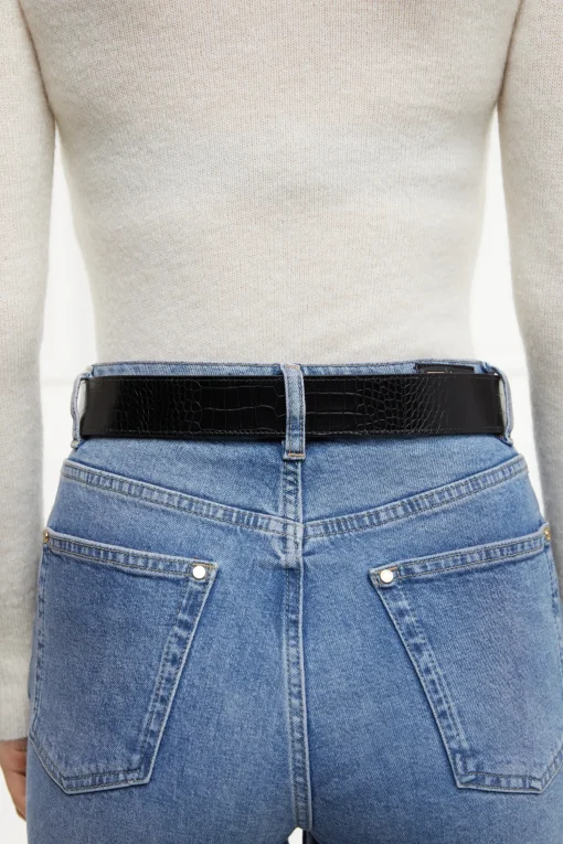 HC Classic Belt Reversible (Black Chocolate Croc)