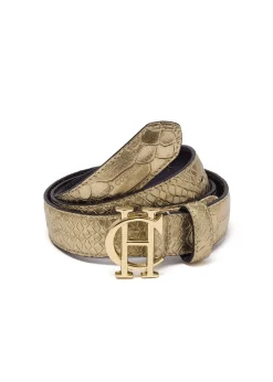 HC Classic Slim Belt (Champagne Croc)