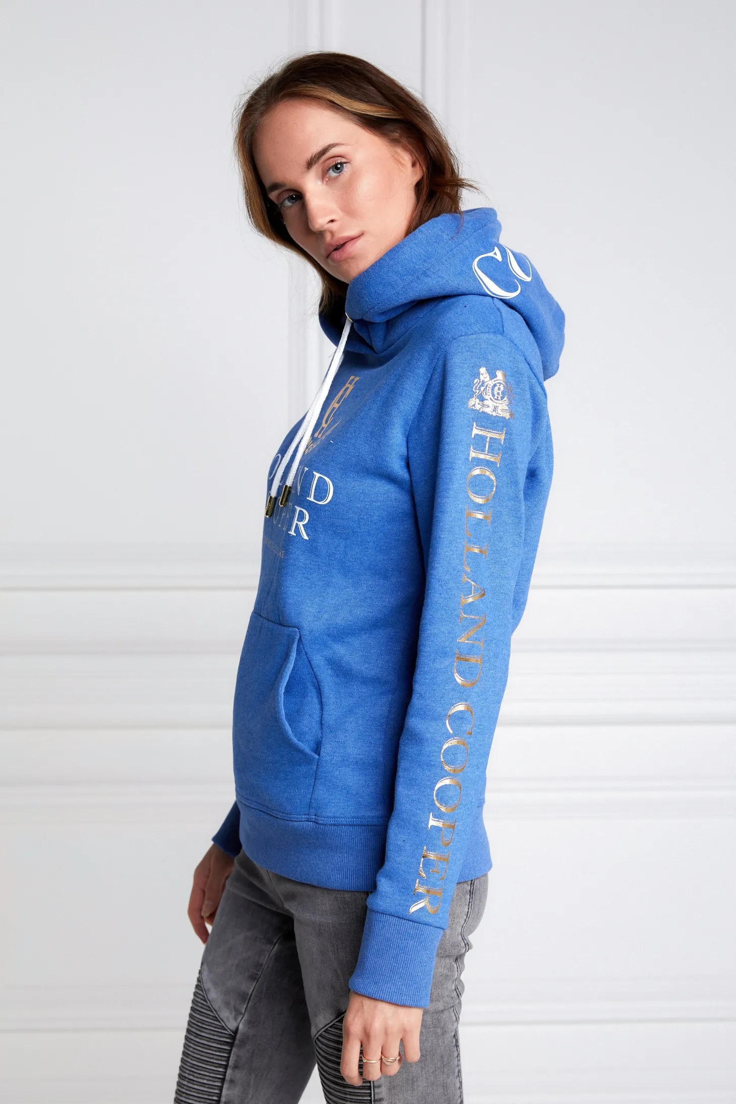 HC Heritage Hoodie (Deep Cobalt Marl)