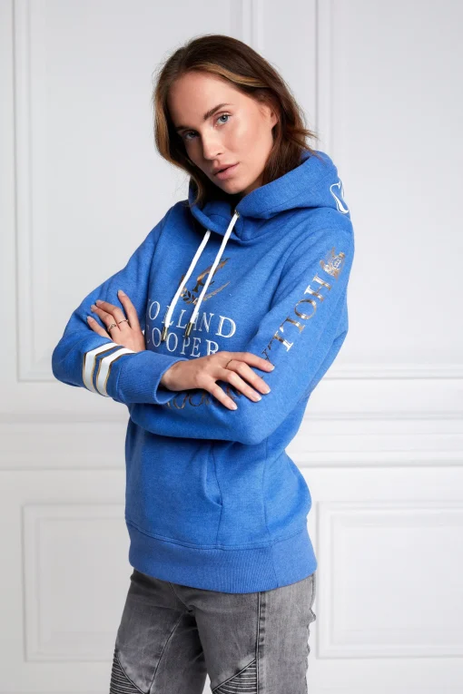 HC Heritage Hoodie (Deep Cobalt Marl)