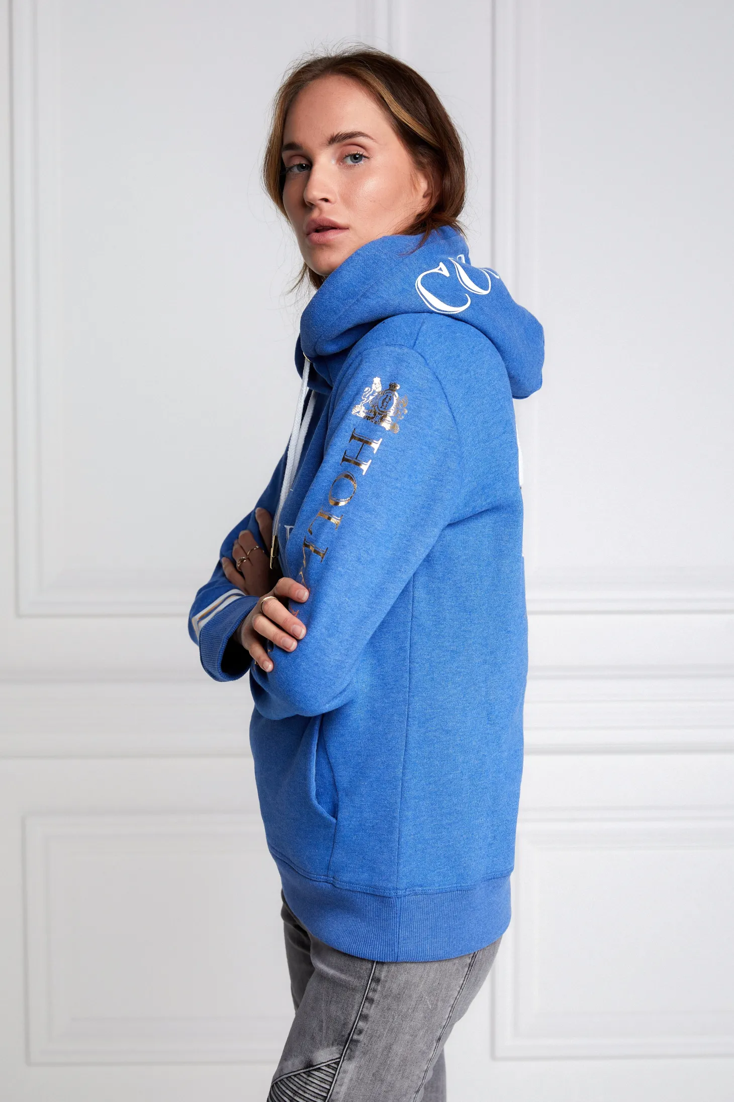 HC Heritage Hoodie (Deep Cobalt Marl)