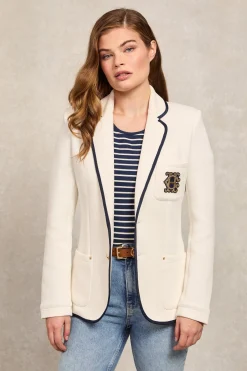 Henley Blazer (Cream)