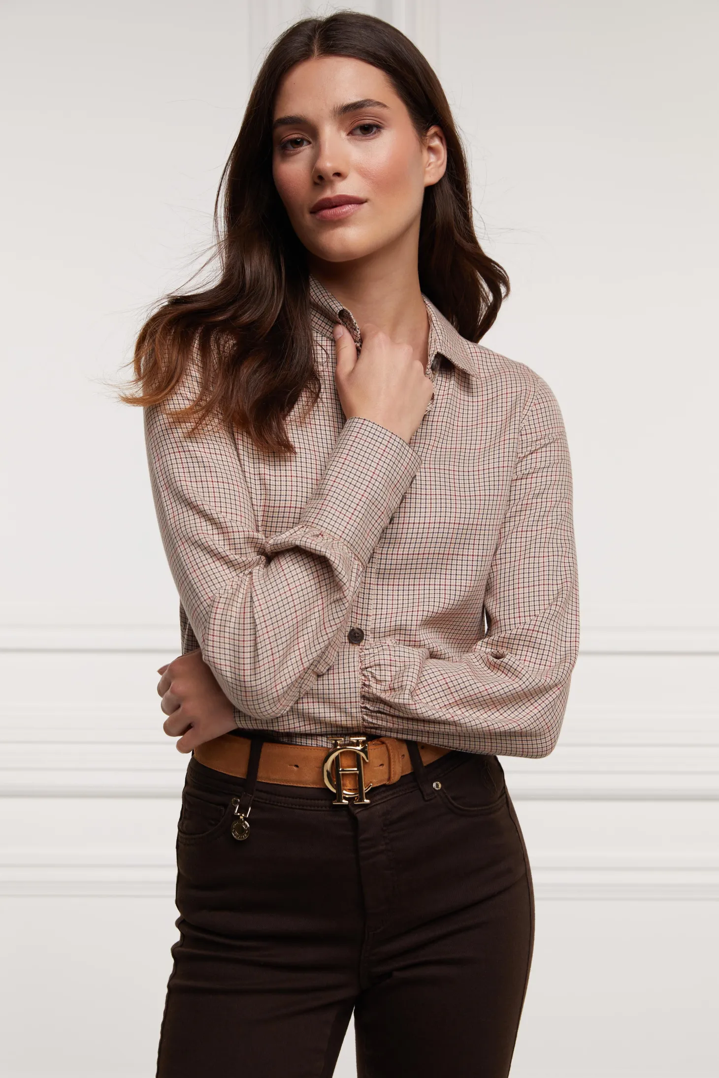 Heritage Shirt (Oatmeal Check)