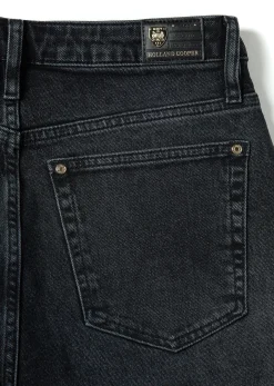High Rise Slim Jean (Washed Black)