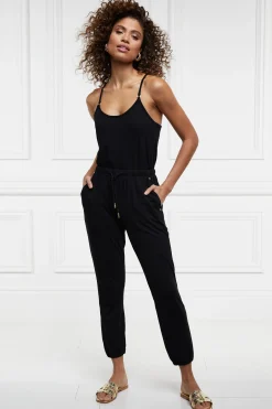 Iconic Jersey Jumpsuit (Black)