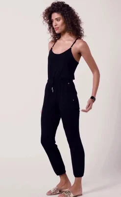 Iconic Jersey Jumpsuit (Black)