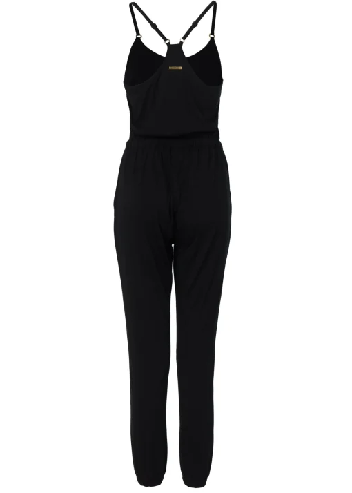 Iconic Jersey Jumpsuit (Black)