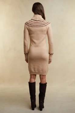 Jennifer Knit Dress (Camel)