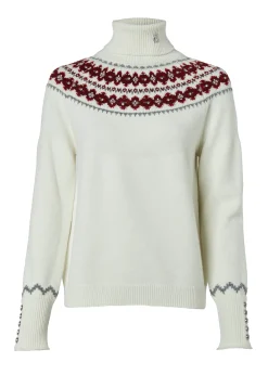 Jennifer Roll Neck Knit (Natural)