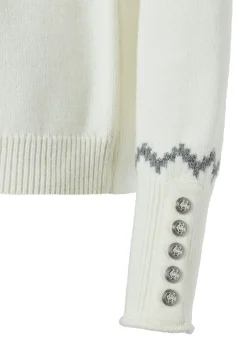 Jennifer Roll Neck Knit (Natural)