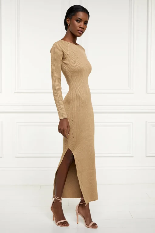 Jessica Maxi Dress (Gold)