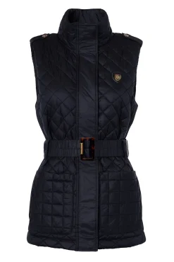 Juliana Belted Gilet (Black)