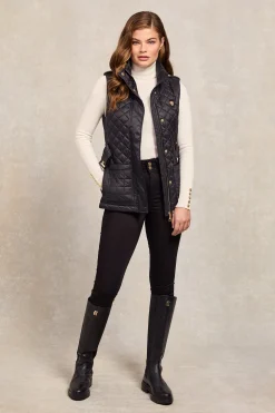 Juliana Belted Gilet (Black)