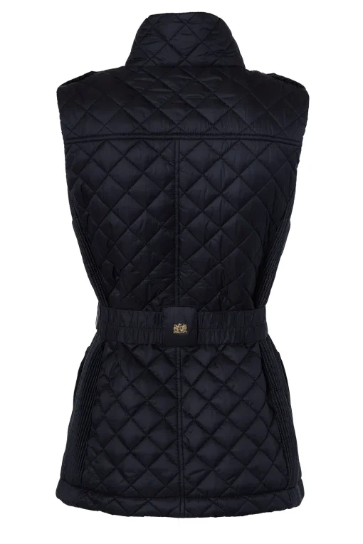 Juliana Belted Gilet (Black)