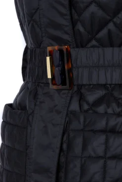 Juliana Belted Gilet (Black)