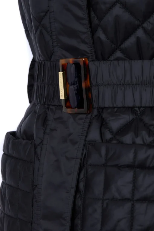 Juliana Belted Gilet (Black)