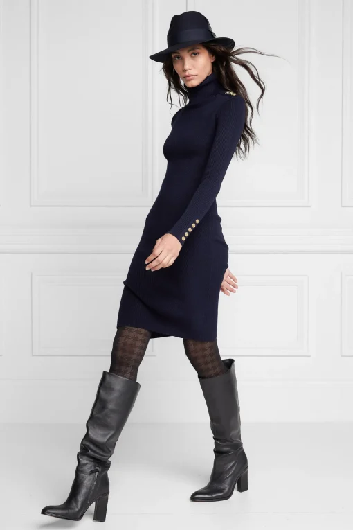 Kensington Jumper Dress (Ink Navy)
