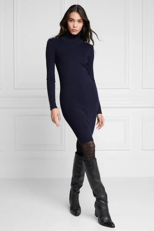 Kensington Jumper Dress (Ink Navy)