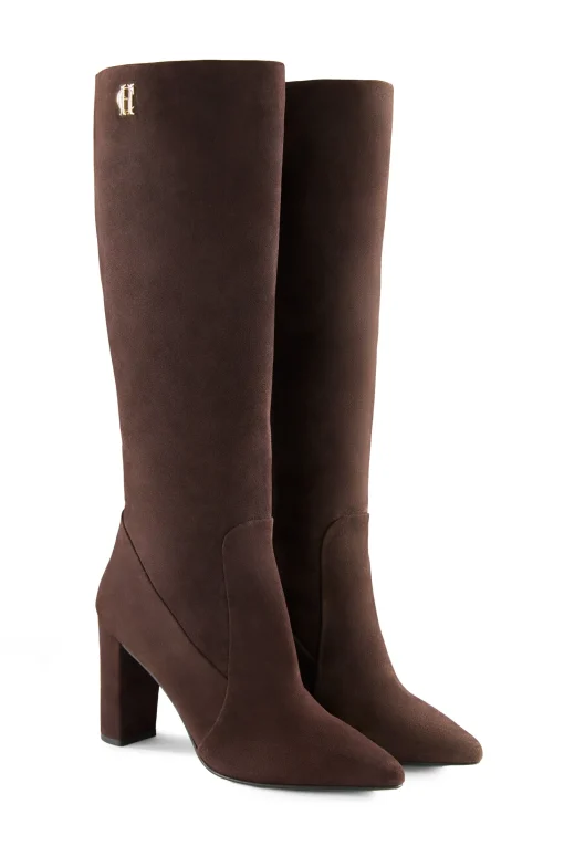 Kensington Knee Boot (Chocolate Suede)
