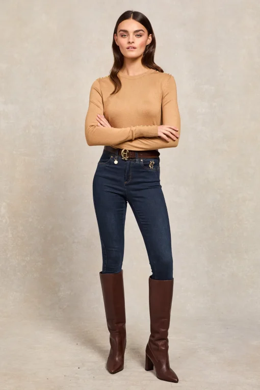 Kensington Knee Boot (Chocolate)