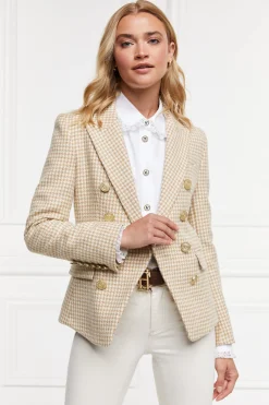 Knightsbridge Blazer (Camel Puppy Tooth)