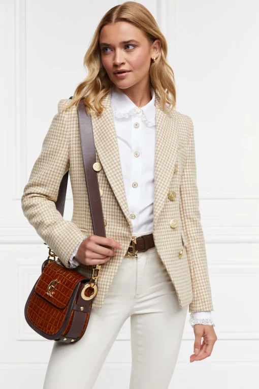 Knightsbridge Blazer (Camel Puppy Tooth)