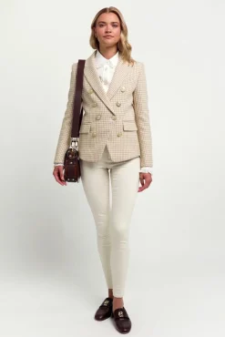 Knightsbridge Blazer (Camel Puppy Tooth)
