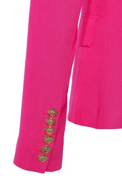 Knightsbridge Blazer (Hot Pink Linen)