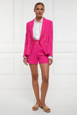 Knightsbridge Blazer (Hot Pink Linen)
