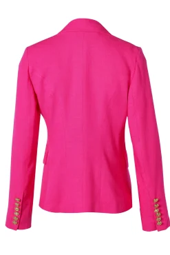 Knightsbridge Blazer (Hot Pink Linen)