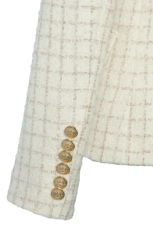 Knightsbridge Blazer (Ivory Sparkle Tweed)