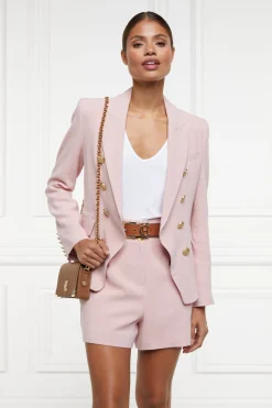 Knightsbridge Blazer (Pink Linen)
