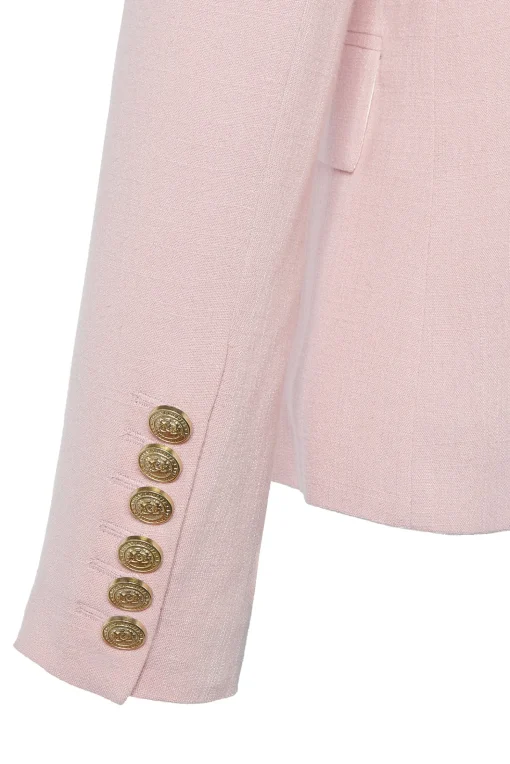 Knightsbridge Blazer (Pink Linen)