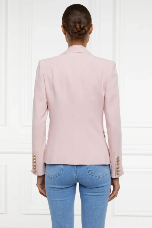 Knightsbridge Blazer (Pink Linen)