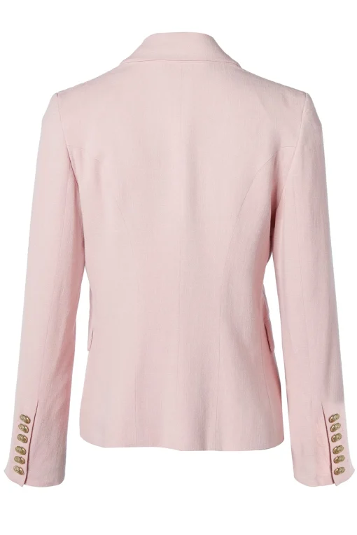 Knightsbridge Blazer (Pink Linen)