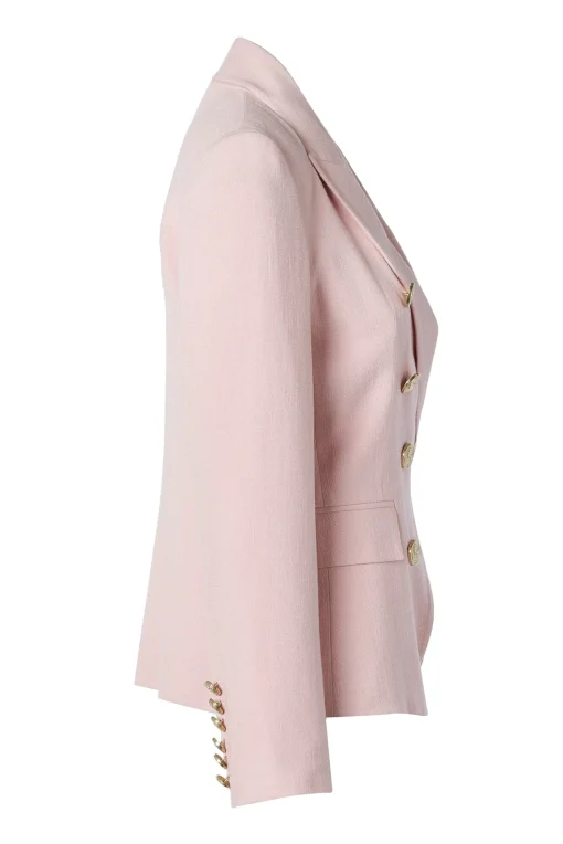 Knightsbridge Blazer (Pink Linen)
