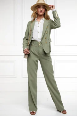 Knightsbridge Blazer (Sage Linen)