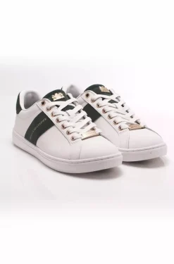 Knightsbridge Court Trainer (White Racing Green)