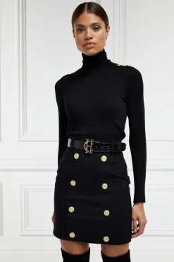 Knightsbridge Skirt (Soft Black)