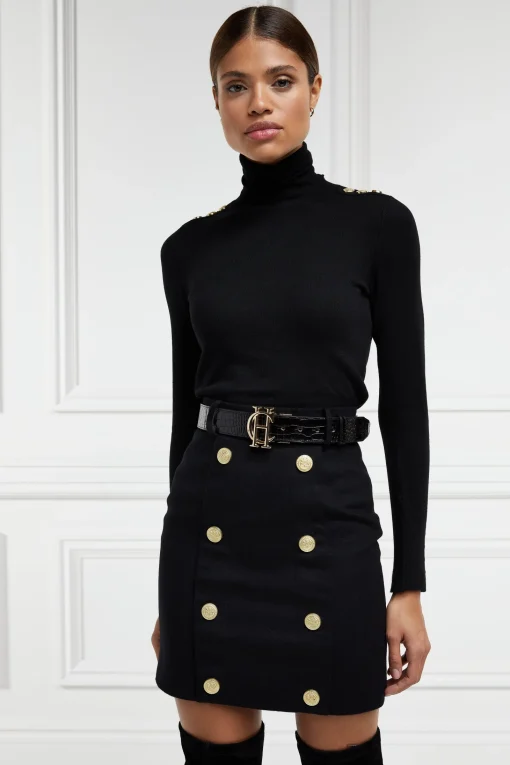 Knightsbridge Skirt (Soft Black)