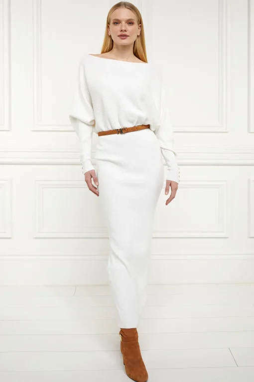 Leyla Knitted Dress (Natural)