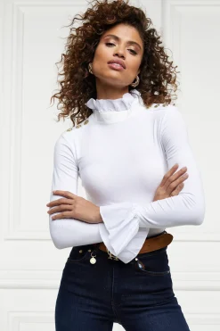 Lilibet Jersey Tee (White)