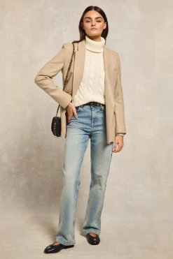 Lucia Roll Neck Knit (Natural)