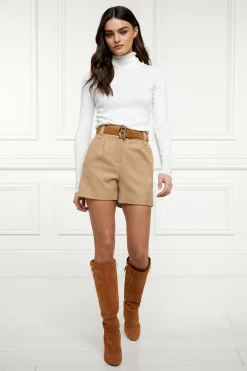 Luxe Tailored Short (Camel)