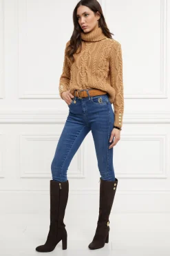 Marlborough Knee Boot (Chocolate)