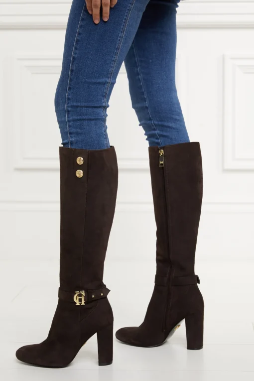 Marlborough Knee Boot (Chocolate)